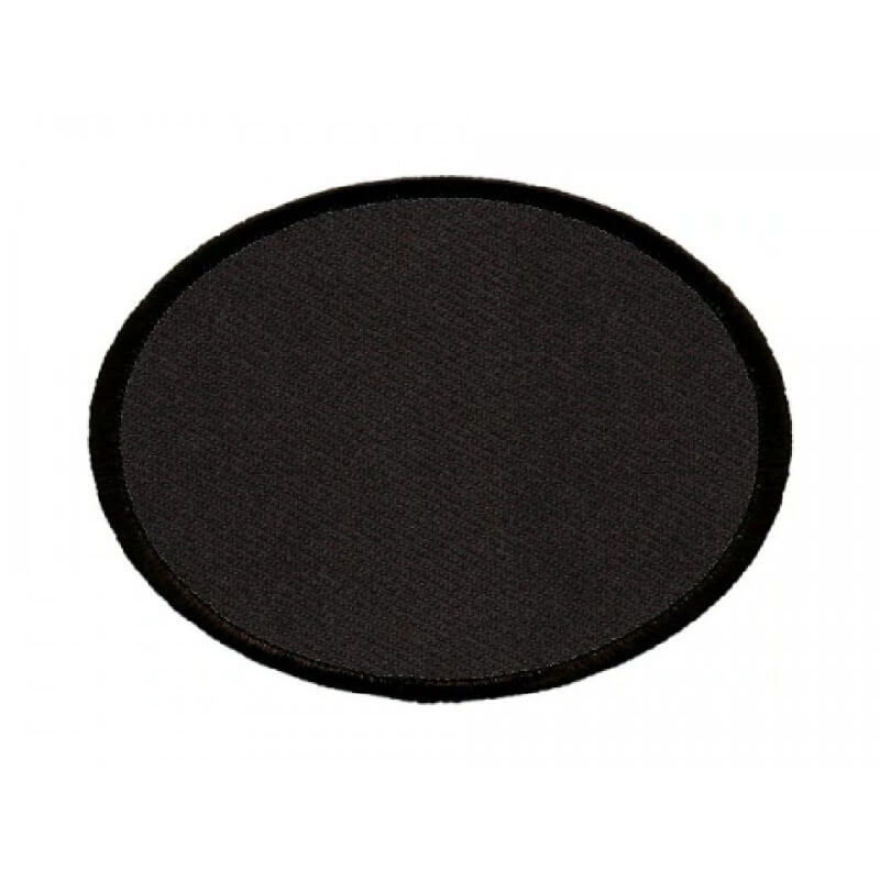 Decorative iron-on applique - oval