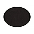 Decorative iron-on applique - oval