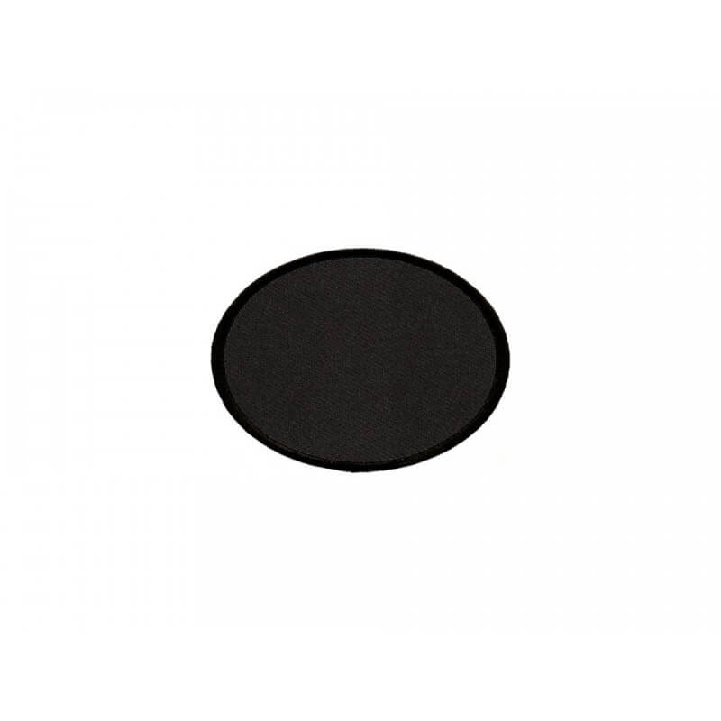 Decorative iron-on appliqué - oval 42x31mm