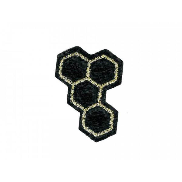 Dekoratīva piegludināma aplikācija - bišu šūna