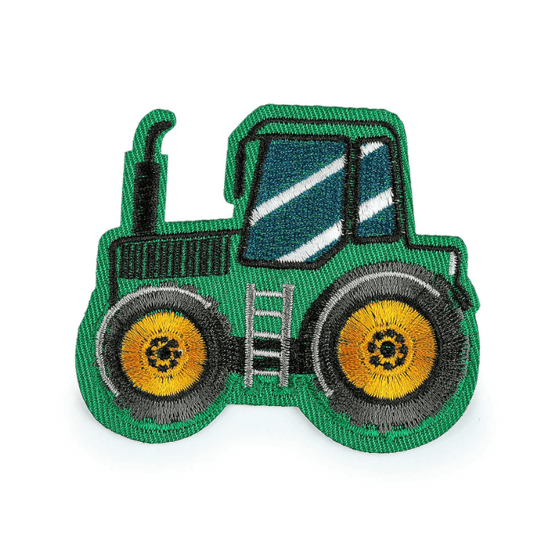 Decorative iron-on applique – tractor