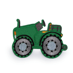 Dekoratīva piegludināma aplikācija 7,5x5,5cm – traktors