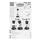 Apvelkamo pogu komplekts Ø15mm