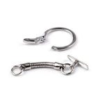 Metal key ring with clasp Ø22mm 890259