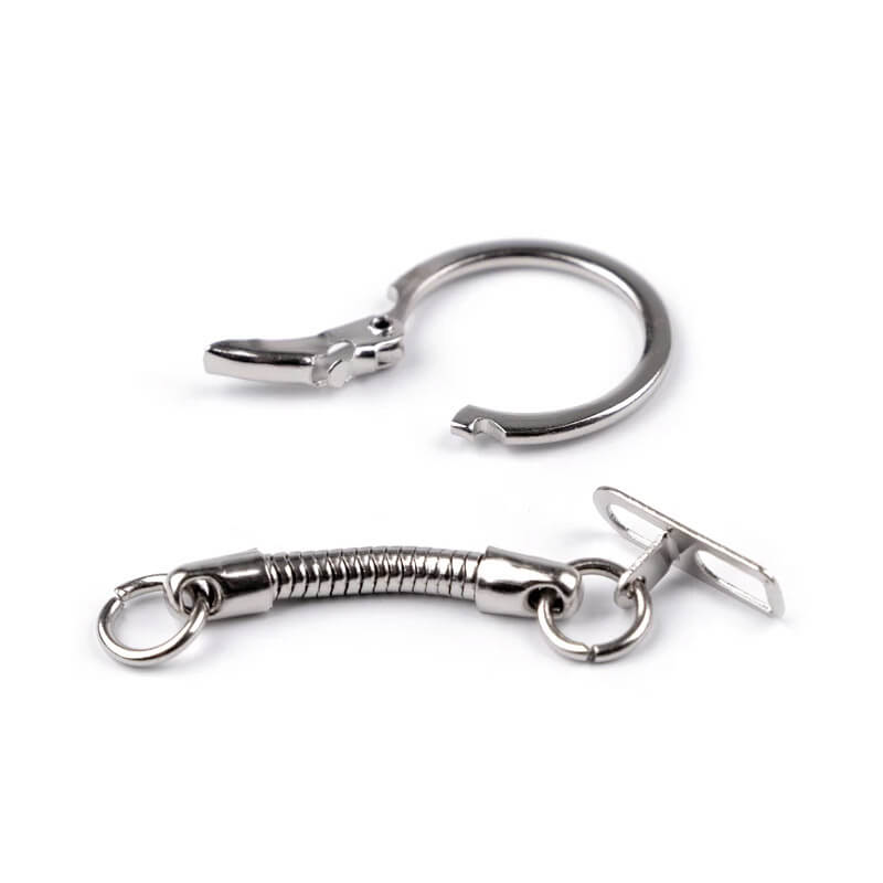 Metal key ring with clasp Ø22mm 890259