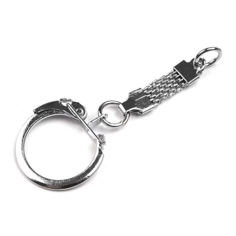Metal key ring with clasp Ø20mm 740671
