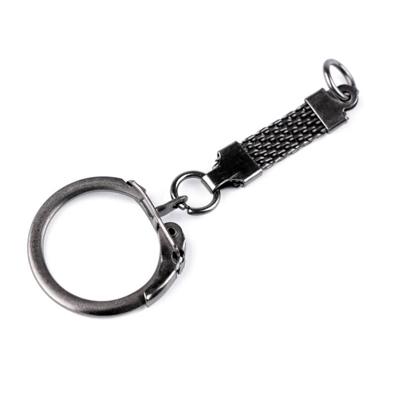 Metal key ring with clasp Ø20mm 740671