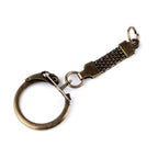Metal key ring with clasp Ø20mm 740671
