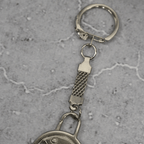 Metal key ring with clasp Ø20mm 740671