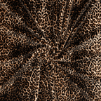 Soft velour fabric 160cm | 260g/m² – leopard