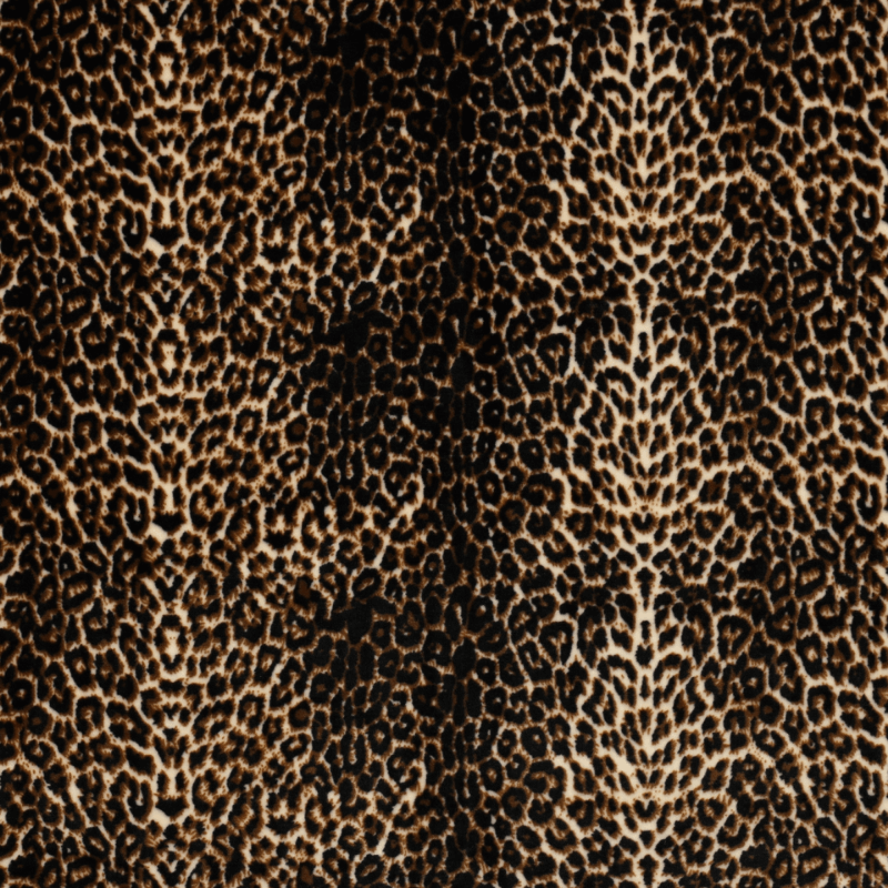 Mīksts velūra audums 160cm | 260g/m² – leopards