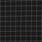 Apģērbu audums 145cm | 225g/m² – rūtains - melnbalts