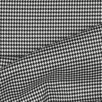 Apģērbu audums 145cm | 225g/m² - melnbalts