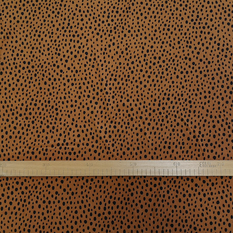Viscose fabric 140cm | 110g/m² – spotted