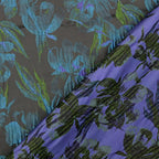 Garment fabric with jacquard pattern 130cm | 200g/m²