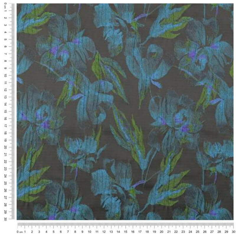 Garment fabric with jacquard pattern 130cm | 200g/m²