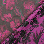 Garment fabric with jacquard pattern 130cm | 200g/m²