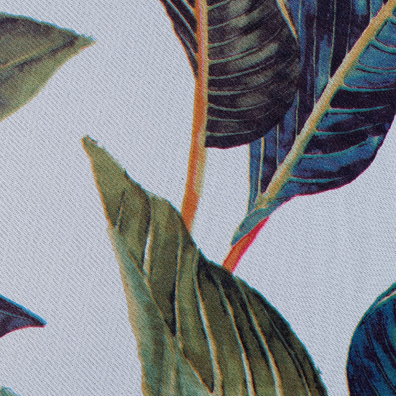 Night curtain fabric 280cm | 210g/m² – leaves