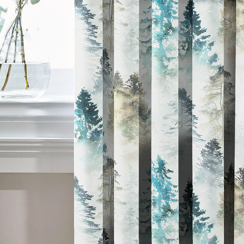 Audums aizkariem un mājas tekstilam 280cm | 220 g/m² - koki