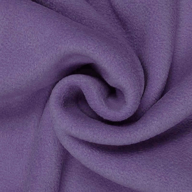 Vienkrāsains flīsa audums 150cm | 250g/m² - lillā