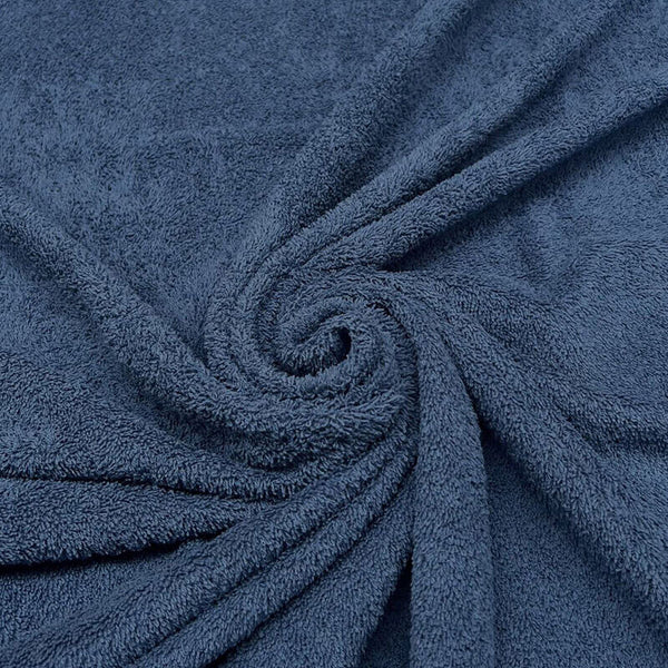 Frotē audums 145cm | 340g/m² - 055 džinsu zils