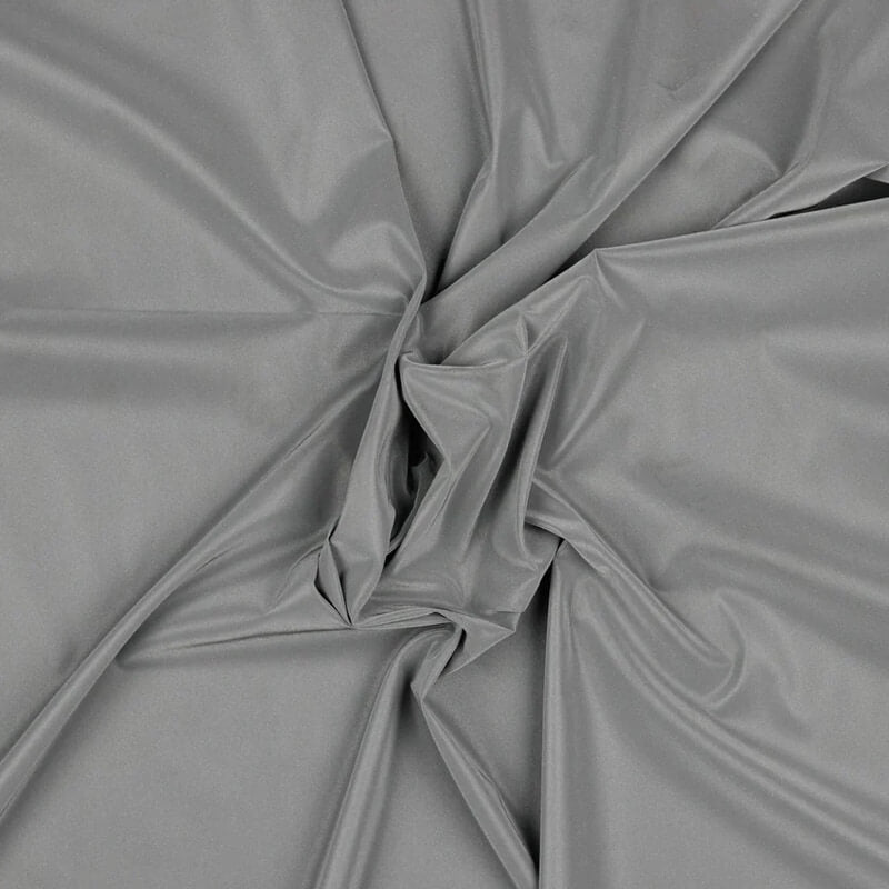 Gaismu atstarojošs audums 140cm | 150g/m² - pelēks