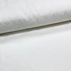 Galdautu audums 320cm – balts ar rakstu