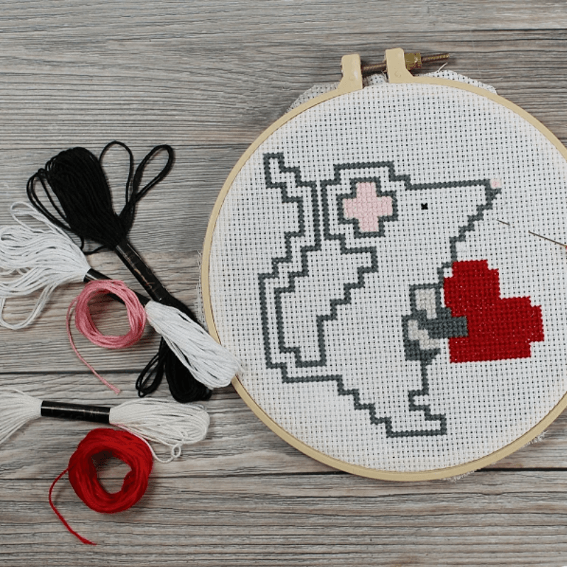 Embroidery fabric 50cm