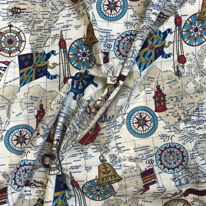 Kanvas audums 140cm | 230g/m² – jūra