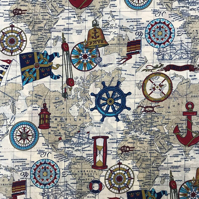 Kanvas audums 140cm | 230g/m² – jūra