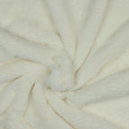 Mākslīgās kažokādas audums 155cm | 320g/m² - 002 krēmkrāsā