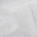 Mākslīgās kažokādas audums 165cm | 270g/m² - balts