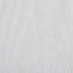 Mākslīgās kažokādas audums 165cm | 270g/m² - balts