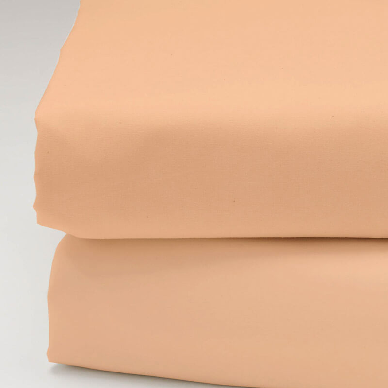 Plain cotton sheet 180x220cm