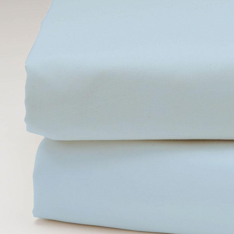 Plain cotton sheet 240x220cm