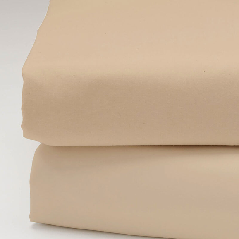 Plain cotton sheet 240x220cm