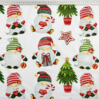 Cotton fabric 160cm | 130g/m² – gnomes
