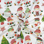 Cotton fabric 160cm | 130g/m² – gnomes