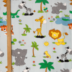 Cotton fabric 220cm | 125g/m² – animals
