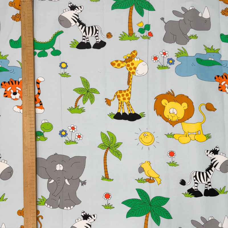 Cotton fabric 220cm | 125g/m² – animals