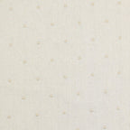 Linen - viscose fabric 125cm - natural tone with embroidered dots