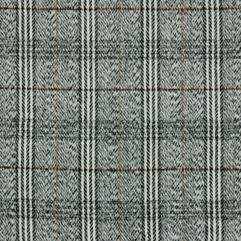 Last season's coat fabric - check -39%