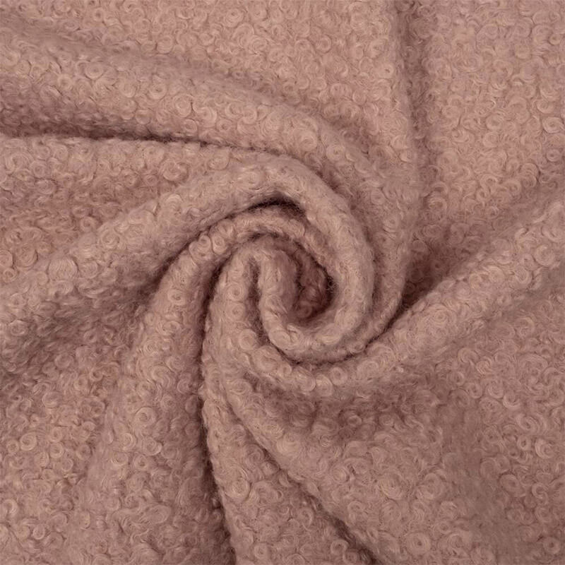 Mēteļa audums 150cm | 300g/m² Bouclé - 012 vecrozā