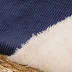 Mēteļa audums 140cm | 400g/m² Teddy - 003 tumši zils