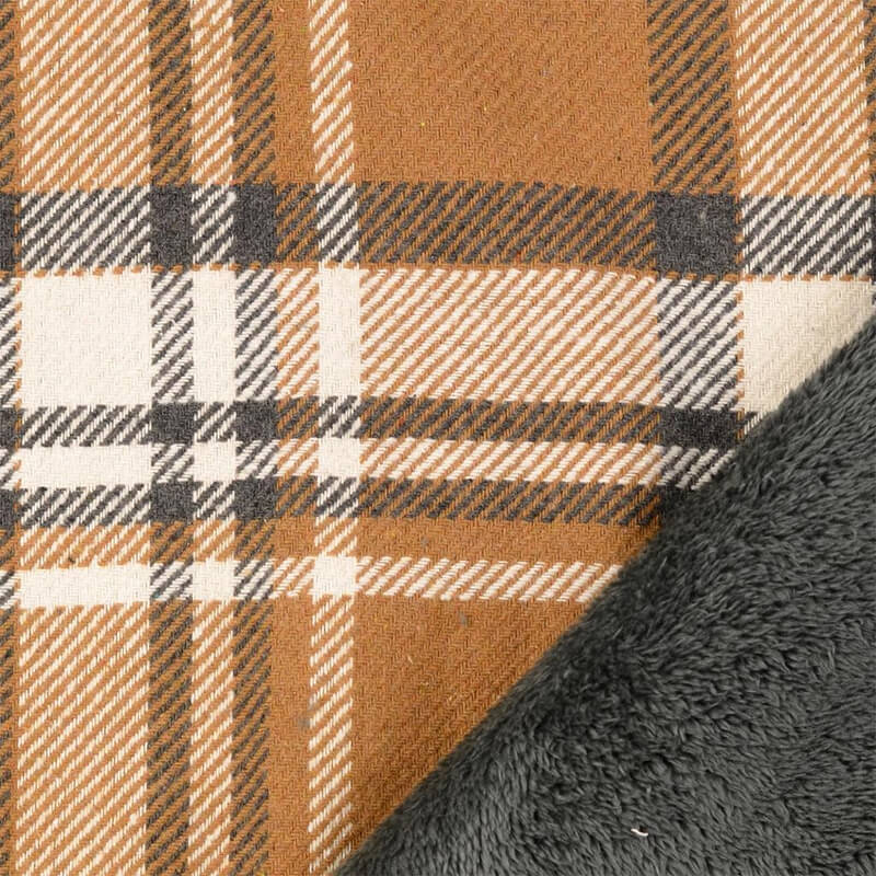 Mēteļa audums 148cm | 602g/m² – Rūtains