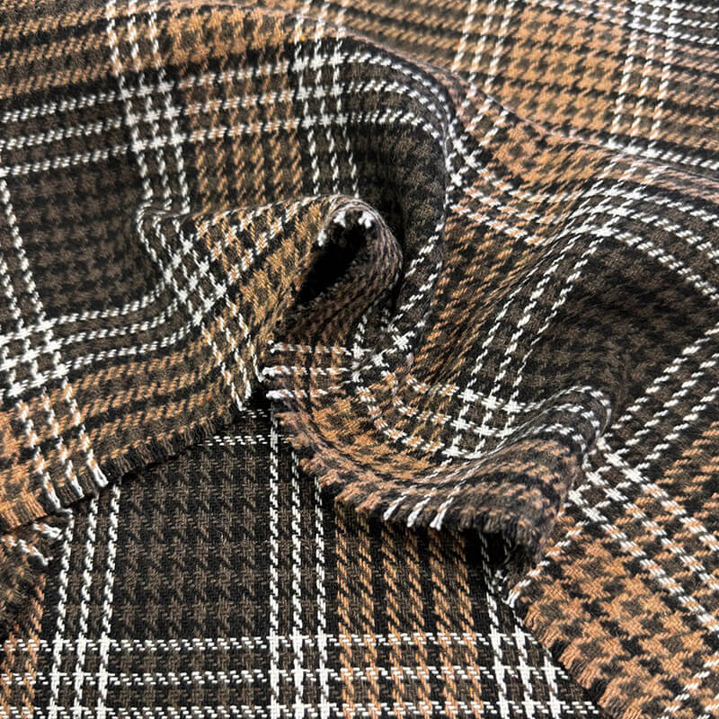 Last season's coat fabric - check -26%