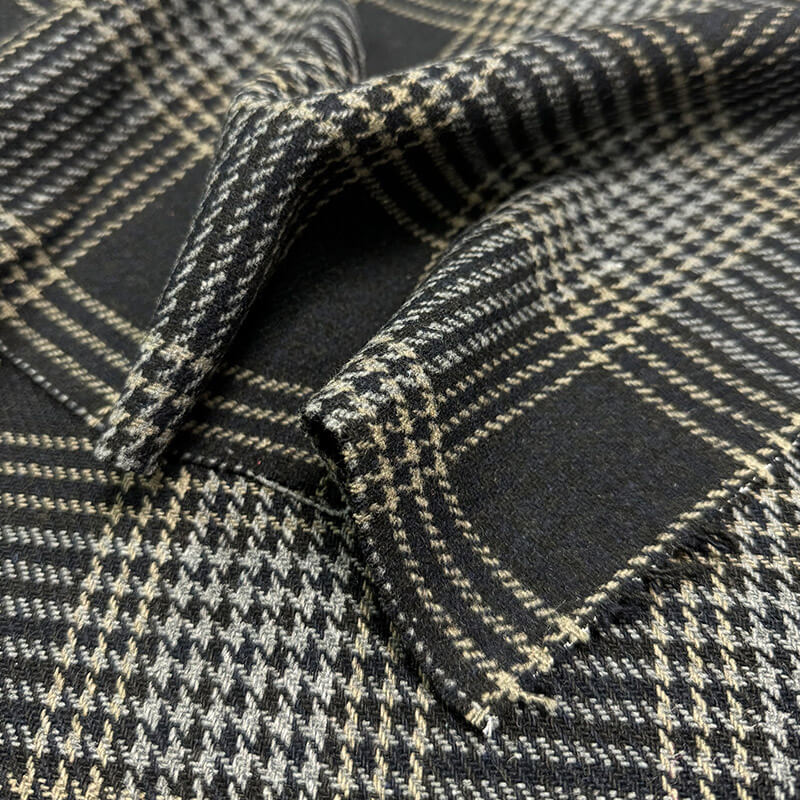 Mēteļu audums - rūts