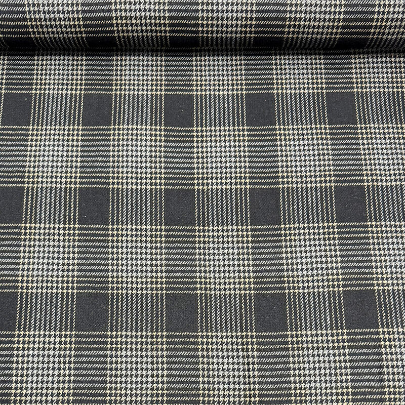Last season's coat fabric - check -26%
