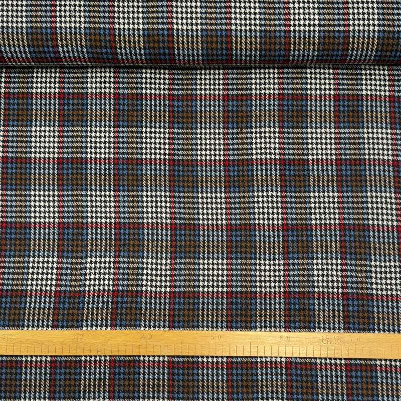 Last season's coat fabric - check -13%