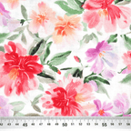 Muslina audums 130cm | 115g/m² – ziedi